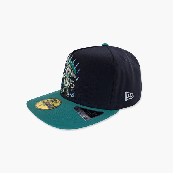 Seattle Mariners Cartoon Fitted Hat