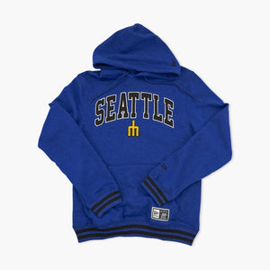 Seattle Mariners Royal Trident Arch Hoodie