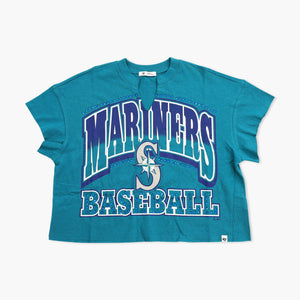 Seattle Mariners Women's Tailgate Teal Oversized T-Shirt