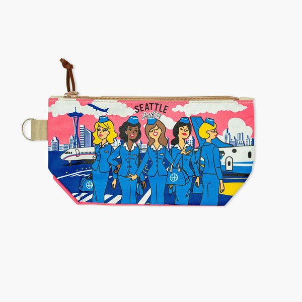 Chalo Seattle Flight Attendant Pouch