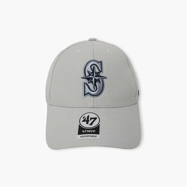 Seattle Mariners Grey MVP Adjustable Hat
