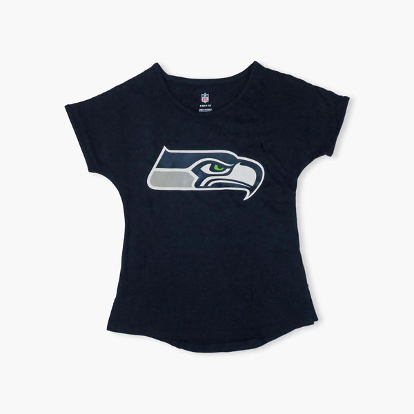 Seattle Seahawks Dolman Navy Youth T-Shirt