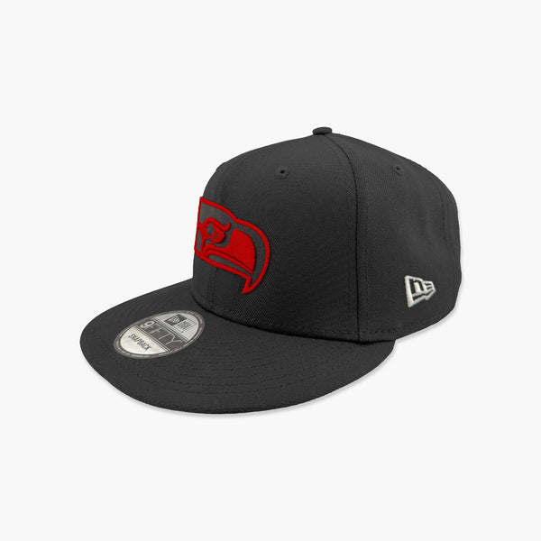 Seattle Seahawks Throwback Dark Side Black Snapback