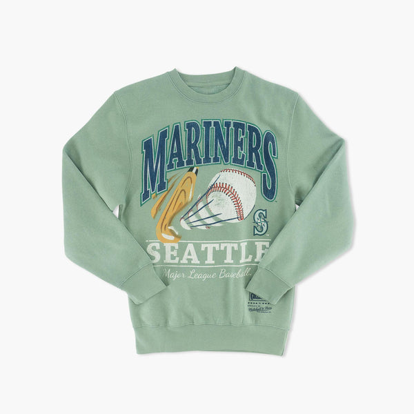 Seattle Mariners Easy Cool Evergreen Crewneck