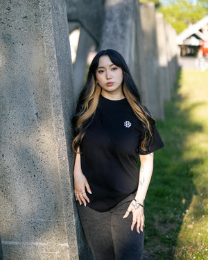 The BD Monogram Essential Black T-Shirt, Big Dumper Drop 2