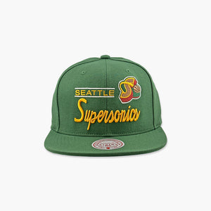 Seattle SuperSonics Retro Lockup Snapback