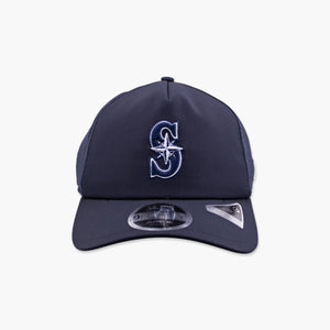 Seattle Mariners 2026 Batting Practice Navy "S" Apex Trucker Hat
