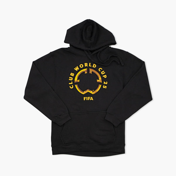2025 FIFA Club World Cup Logo Black Hoodie