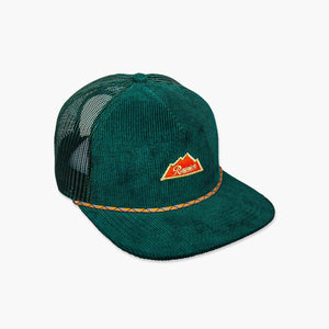 Rainier Beer Peaks Corduroy Trucker Hat