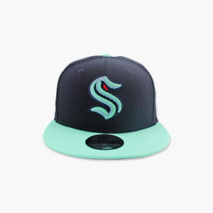 Seattle Kraken Two Tone Classic Logo Snapback
