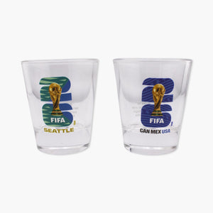 FIFA World Cup Host City/Country Shot Glass 2-Pack