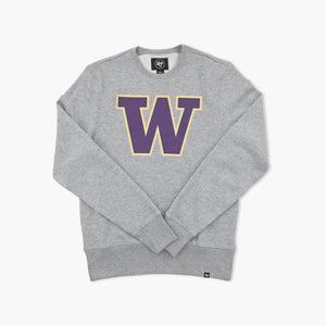 Washington Huskies Slate Grey Imprint Headline Crewneck