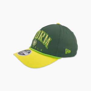 Seattle Storm Arched Curved Bill Snapback