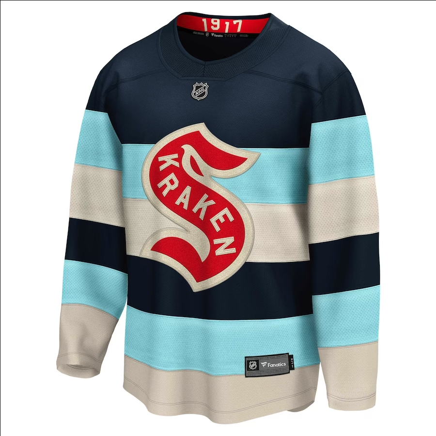 Buy 2024 kraken jersey