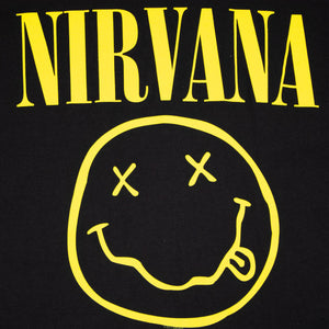 Nirvana Smile Black T-Shirt