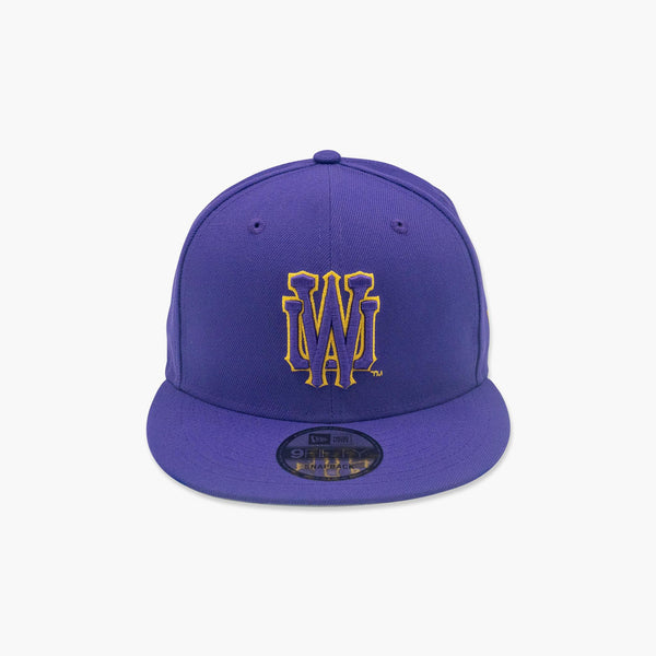 Washington Huskies Vintage Interlock Purple Snapback