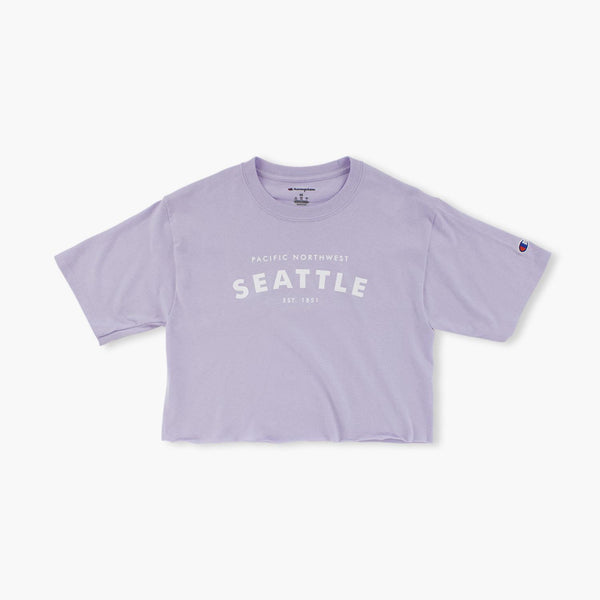 Champion PNW Women's Lilac Crop T-Shirt