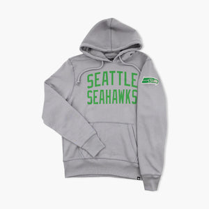 Seattle Seahawks Wolf Grey Gamebreak Headline Pullover Hoodie