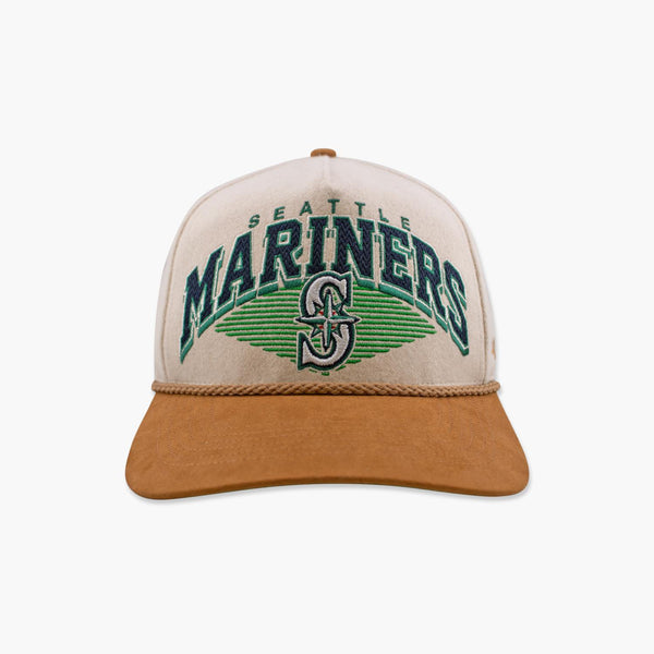 Seattle Mariners Natural Pomona Wool Hitch Snapback
