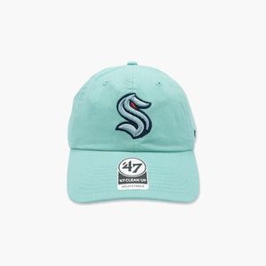 Seattle Kraken Seafoam Clean Up Adjustable Hat