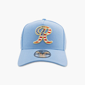 Tacoma Rainiers Sky Blue Americana 250 A-Fame Snapback