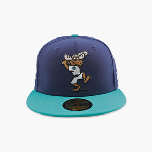 Seattle Mariners 2023 All-Star Game Moose Navy/Teal Fitted Hat