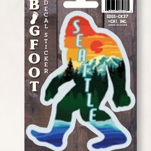 Bigfoot Sunset Decal Sticker