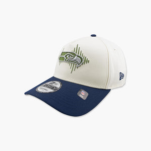 Seattle Seahawks Cream Soundwave 12 A-Frame Snapback