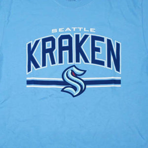 Seattle Kraken Carolina Blue Arch Super Rival T-Shirt