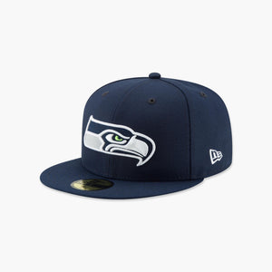 Seattle Seahawks Super Bowl LX Champions Side Patch Navy Fitted Hat