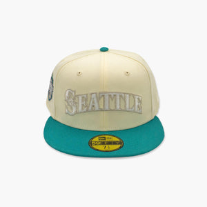 Seattle Mariners 2023 All-Star Game Northwest Green Pink Brim Fitted Hat