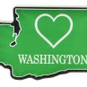 WA Heart Cutout Acry Magnet(H)