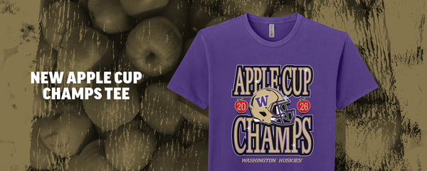 Apple Cup Champs Tee - Shop Now