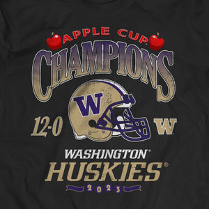 Washington Huskies 2023 Apple Cup Champions T-Shirt