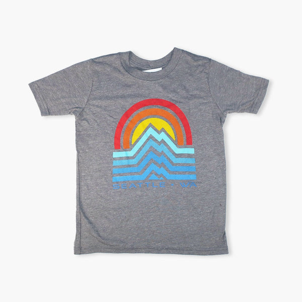 Aragonite Mountain Seattle Youth T- Shirt