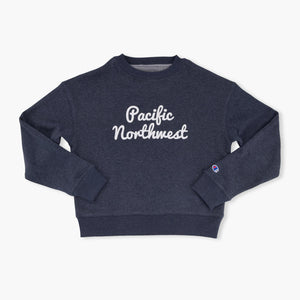 Champion PNW Women's Triumph Navy Crewneck