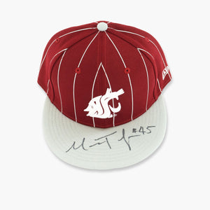 AUTOGRAPHED By Marcus Trufant - Washington State Cougars Snapback