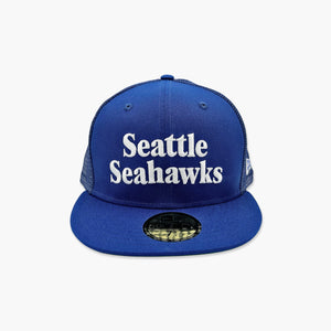 New Era Seattle Seahawks 1980's Sideline Trucker Fitted Hat