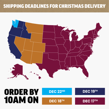 Holiday Delivery Deadline