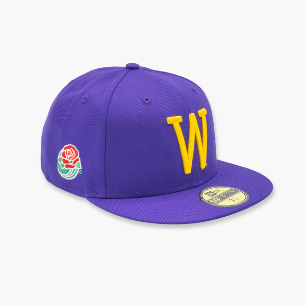 New Era Washington Huskies 1991 Rose Bowl Champions Fitted Hat