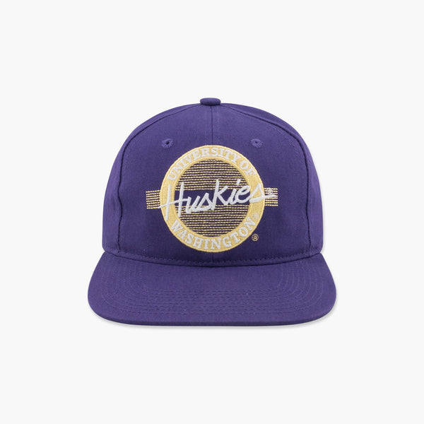 Washington Huskies Badge Purple Snapback