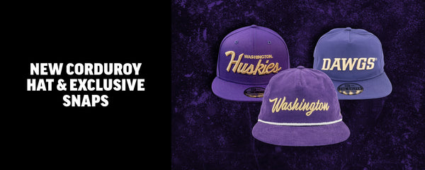 Huskies - New Corduroy Hat & Exclusive Snaps.