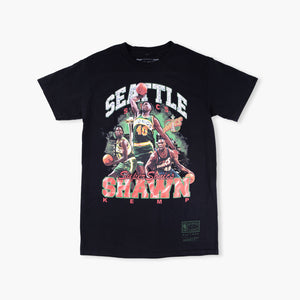 Seattle SuperSonics Shawn Kemp Reign City Icon T-Shirt