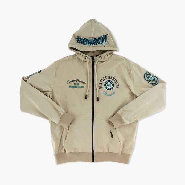 Seattle Mariners Embroidered Khaki Jacket