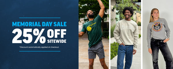 Memorial Day Sale - 25% Off Sitewide - Sonics, Mariners, Huskies & More. *Discount automatically applied at checkout. Shop