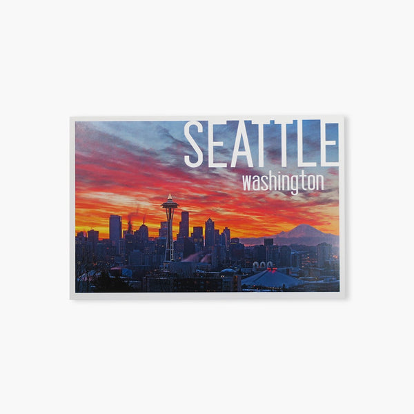 LP Mount Rainier & Sunrise Postcard