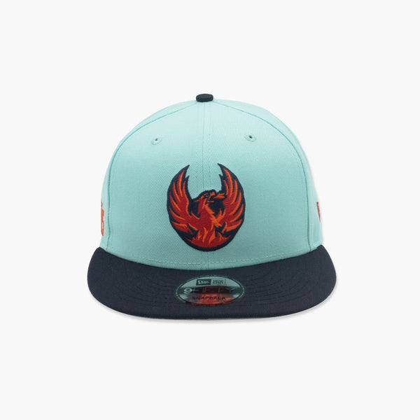 Coachella Valley Firebirds Primary Logo Ice Blue Snapback