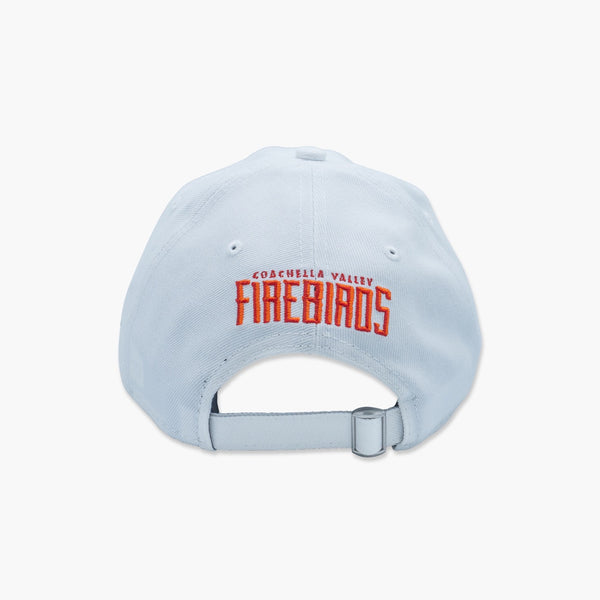 New Era Coachella Valley Firebirds Primary Logo White Adjustable Hat