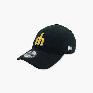 New Era Seattle Mariners Trident Black Adjustable Hat