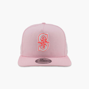 New Era Seattle Mariners Pink A-Frame Snapback